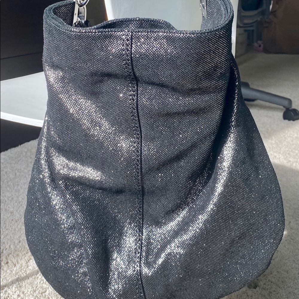Badgley Mischka iridescent Hobo bag